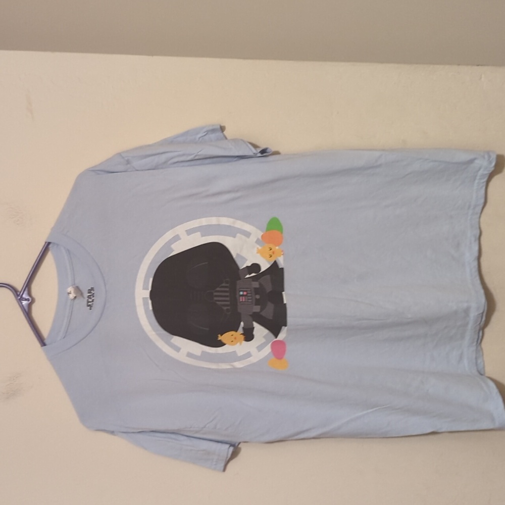 Zuni sportswear blue star wars Easter shirt size XL